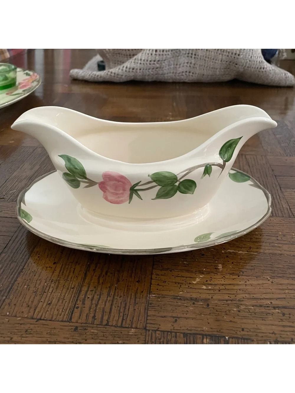 Franciscan Desert Rose Gravy Sauce Dish